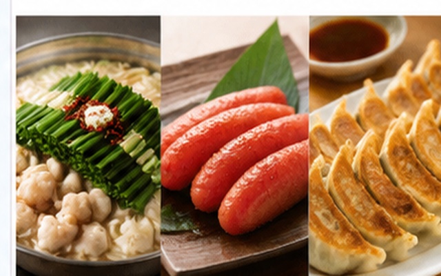 博多もつ鍋・明太子・餃子